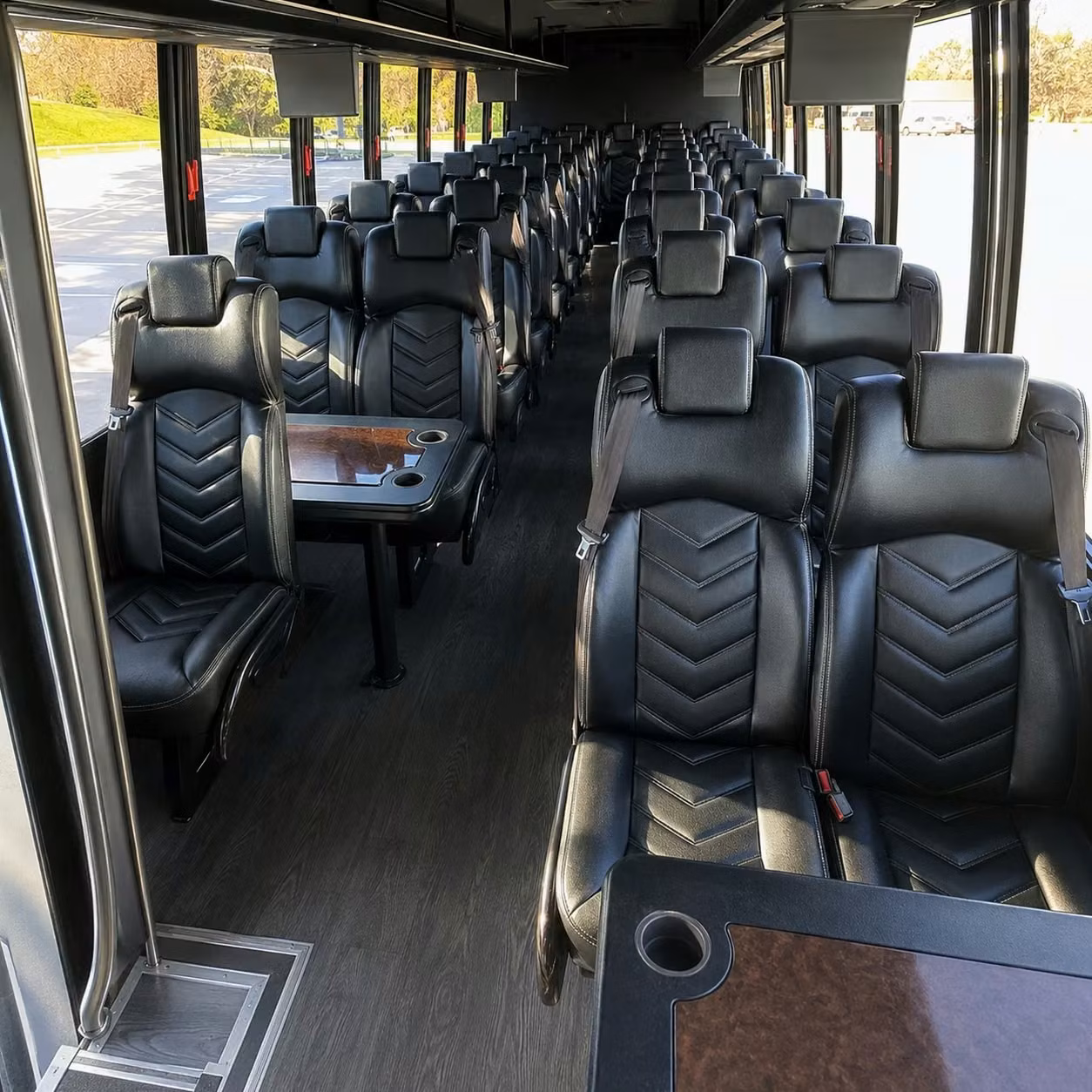 35 passenger minibus interior