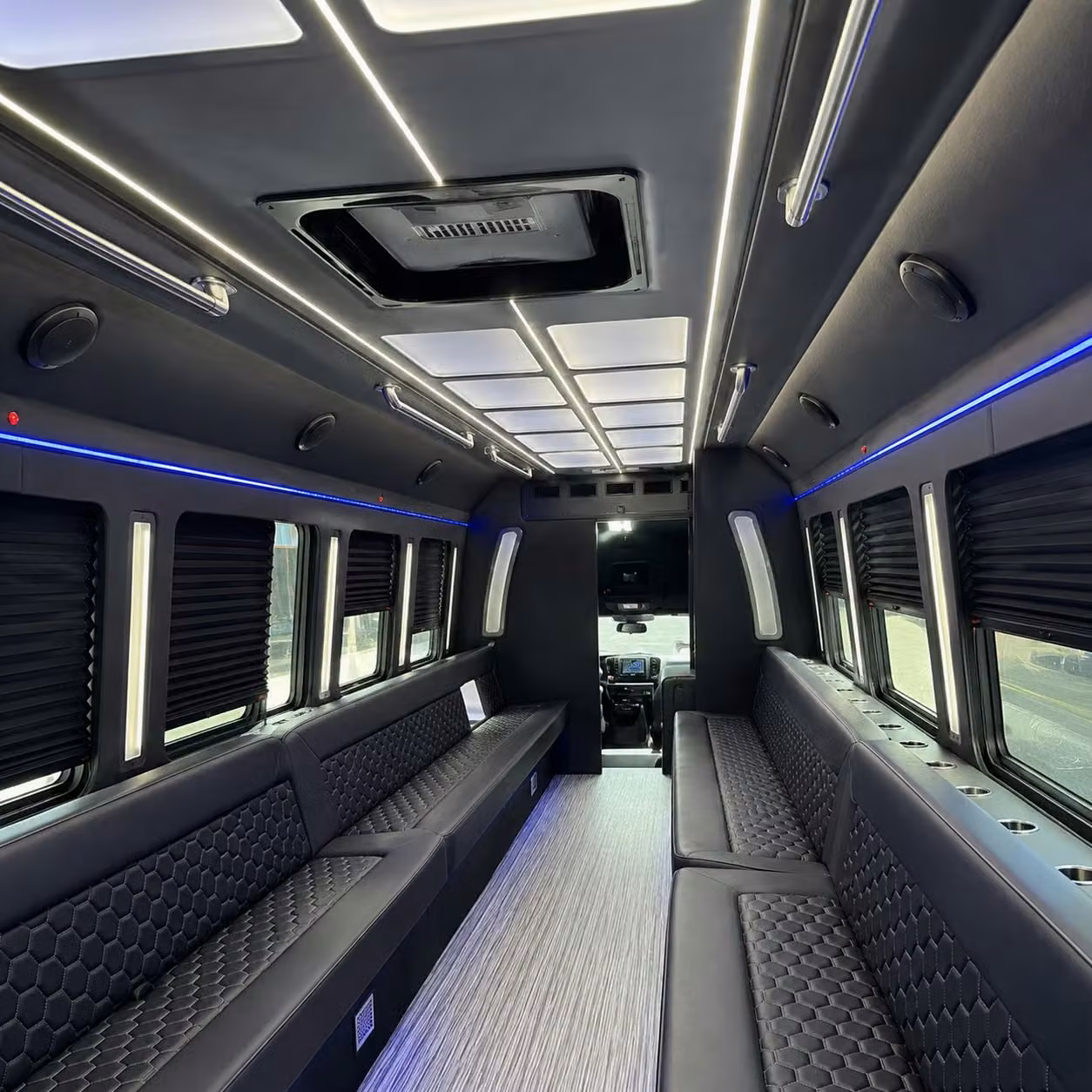 party bus interior