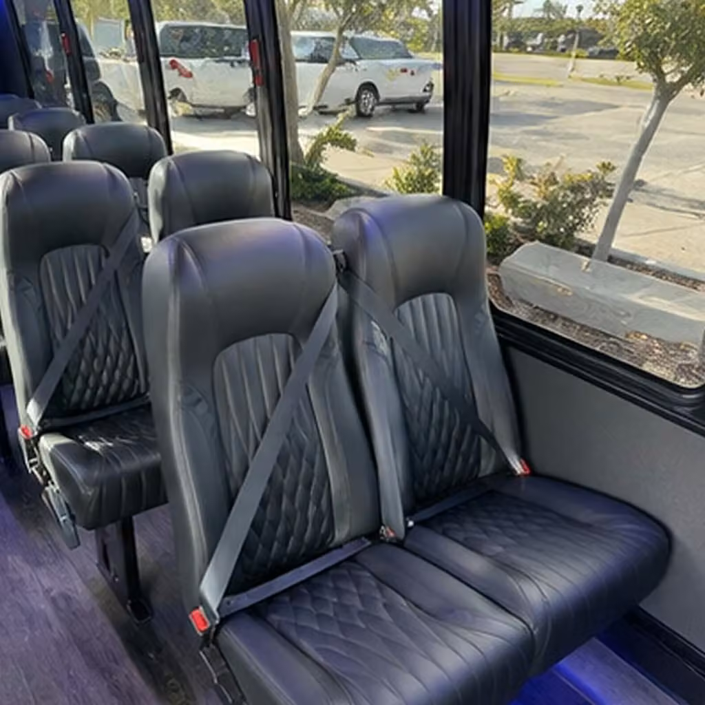 sports team sporting event bus rentals in palm coast